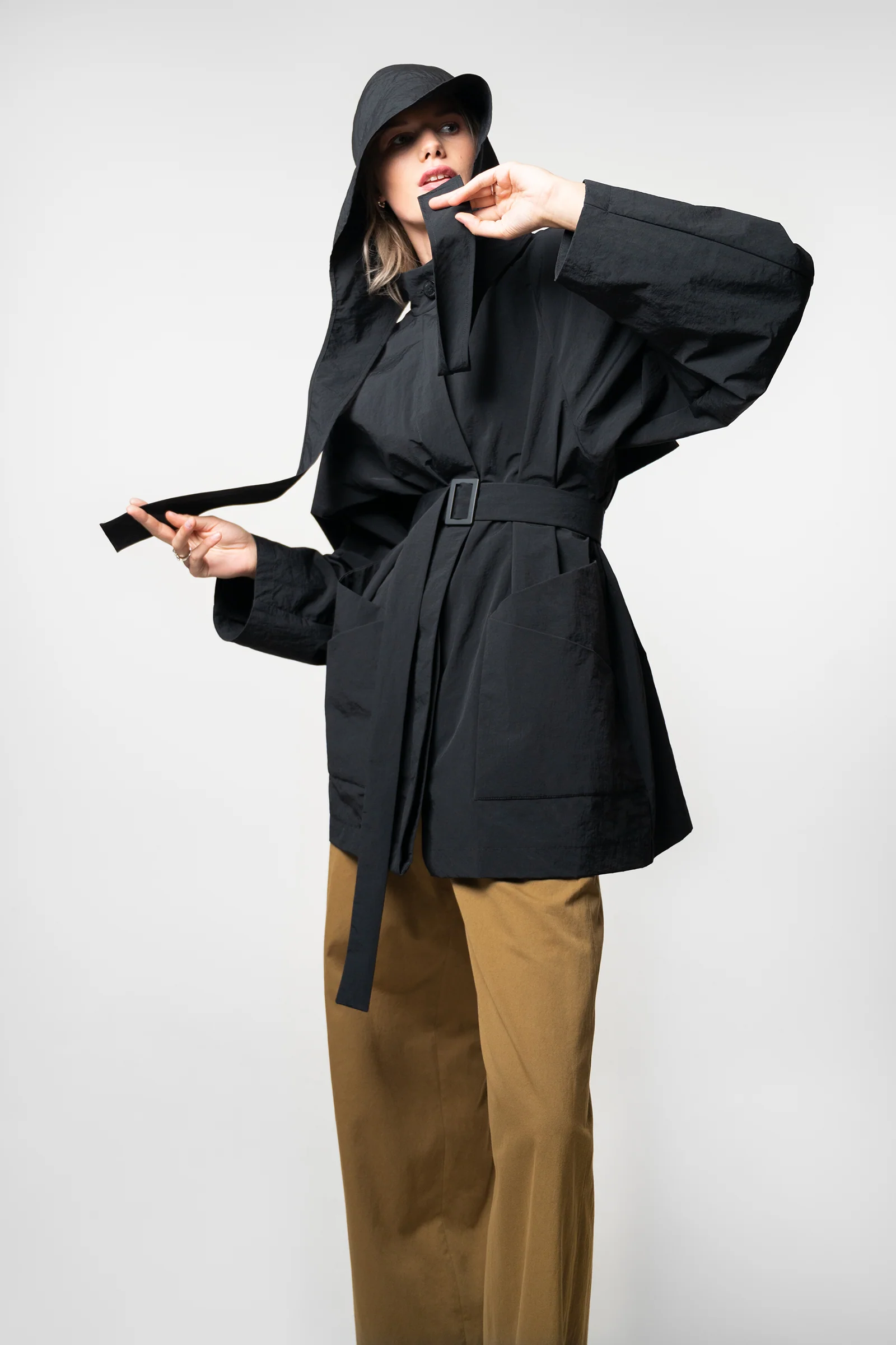 PBG studio | Short Coat Anorak - Image 4