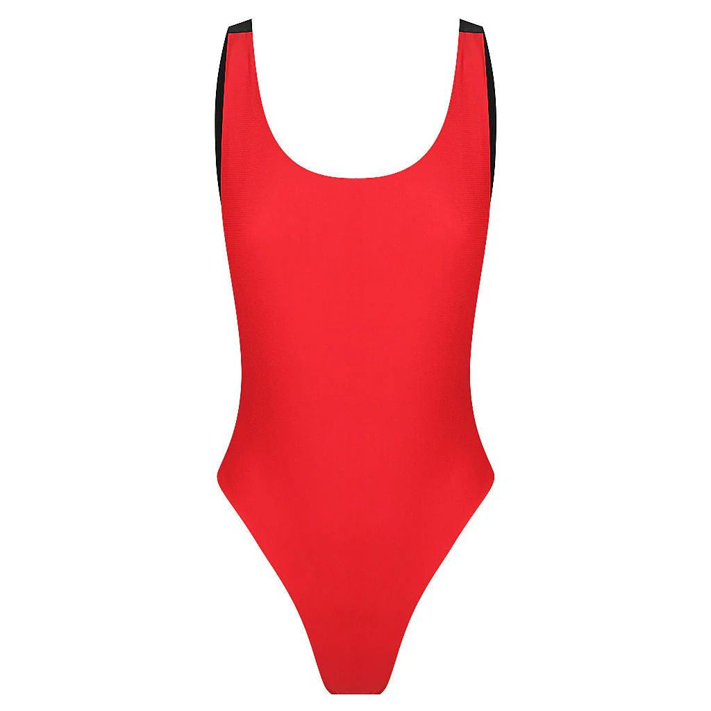 Bikini Beach Australia | Red Sorrento One Piece Swimsuit - Image 3