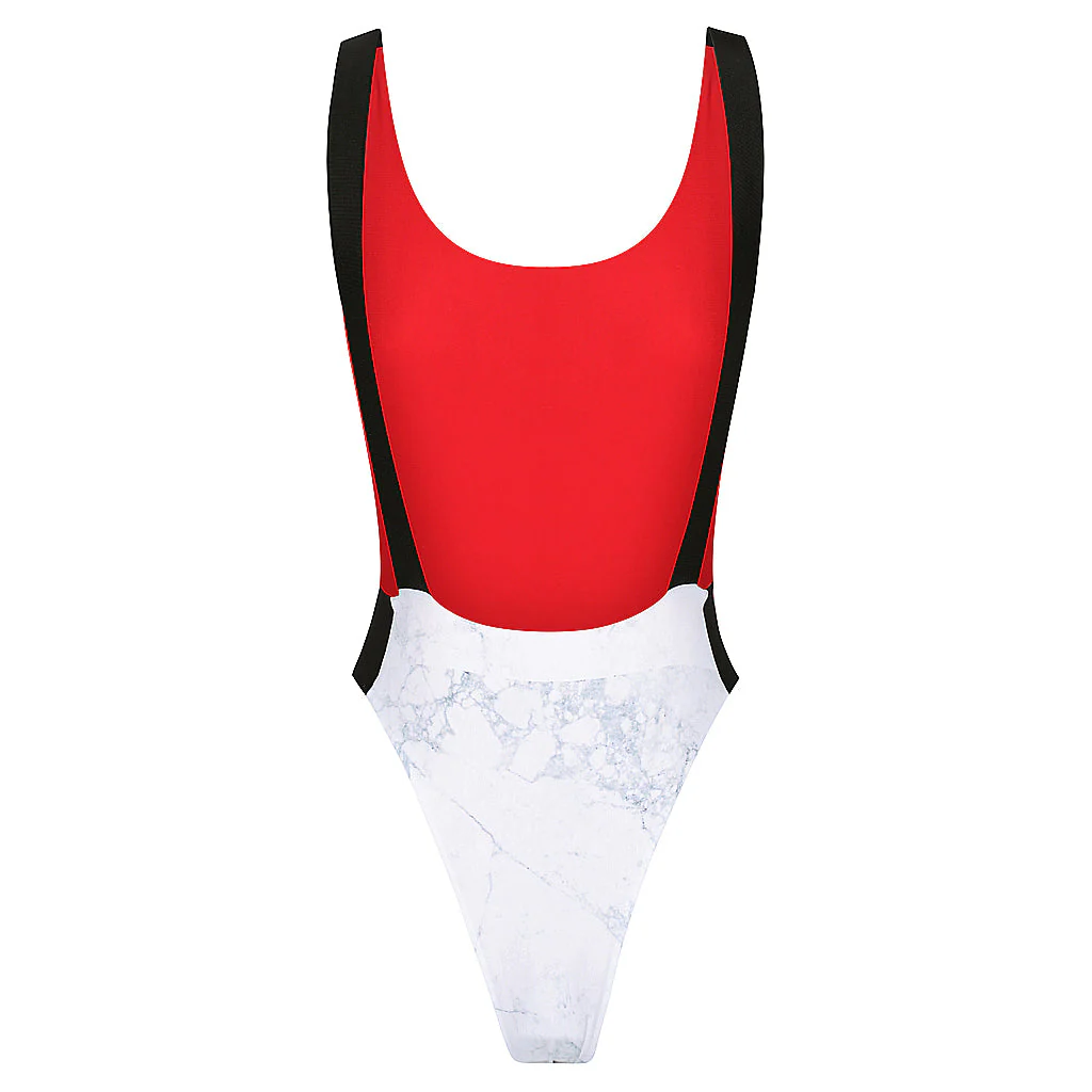 Bikini Beach Australia | Red Sorrento One Piece Swimsuit - Image 5