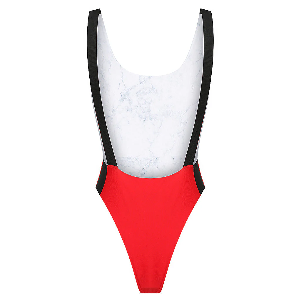 Bikini Beach Australia | Red Sorrento One Piece Swimsuit - Image 6