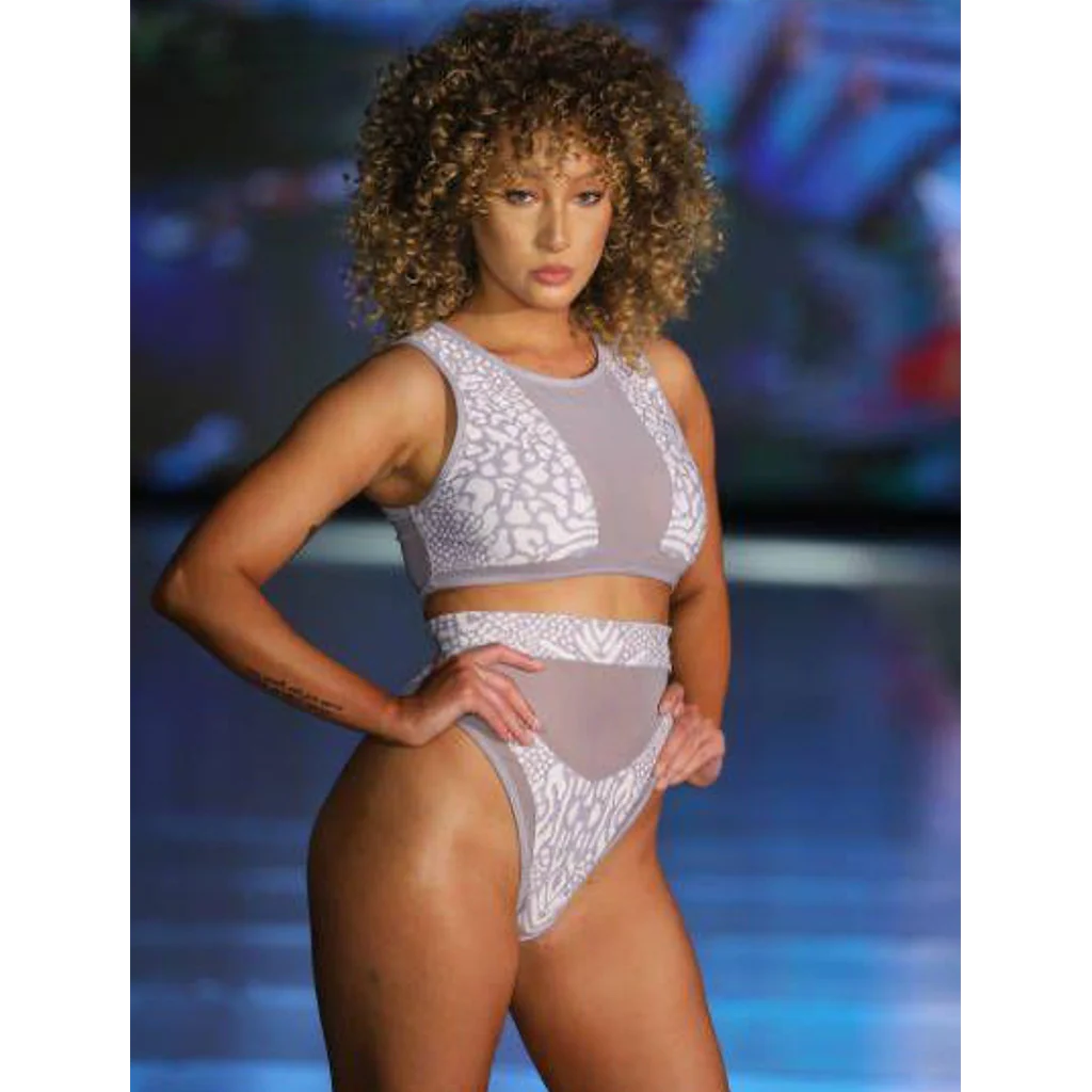 Bikini Beach Australia | Granite Whitehaven High Waisted Bikini - Image 3