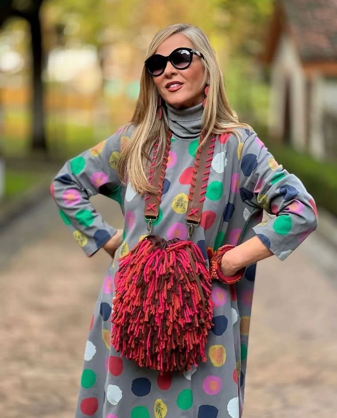 Entrudo | Burga Bucket Bag with fringes - Image 11