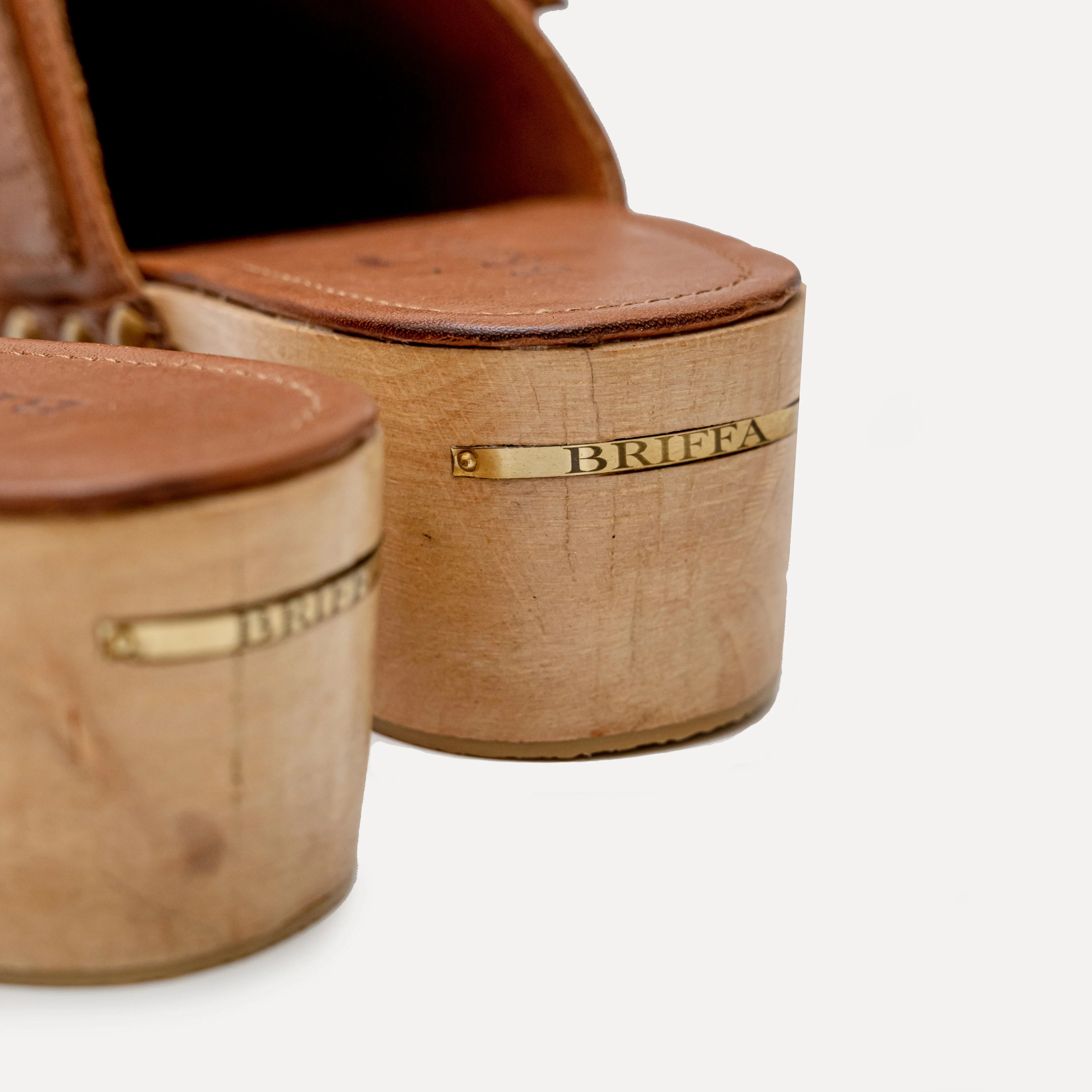 Entrudo | Platform Clogs Briffa x Entrudo camel - Image 5