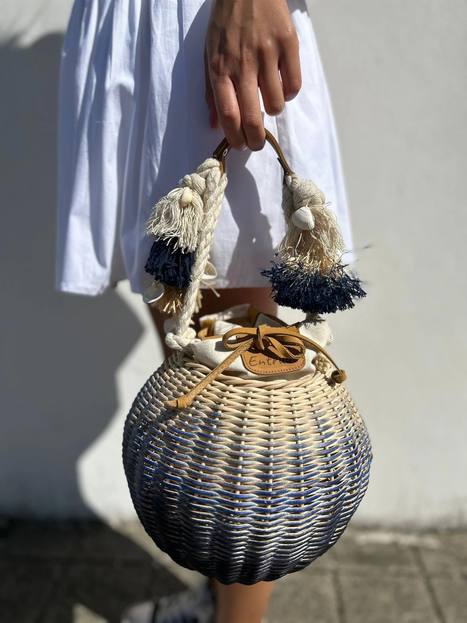 Entrudo | Cimbres Bucket Bag bamboo - Image 12