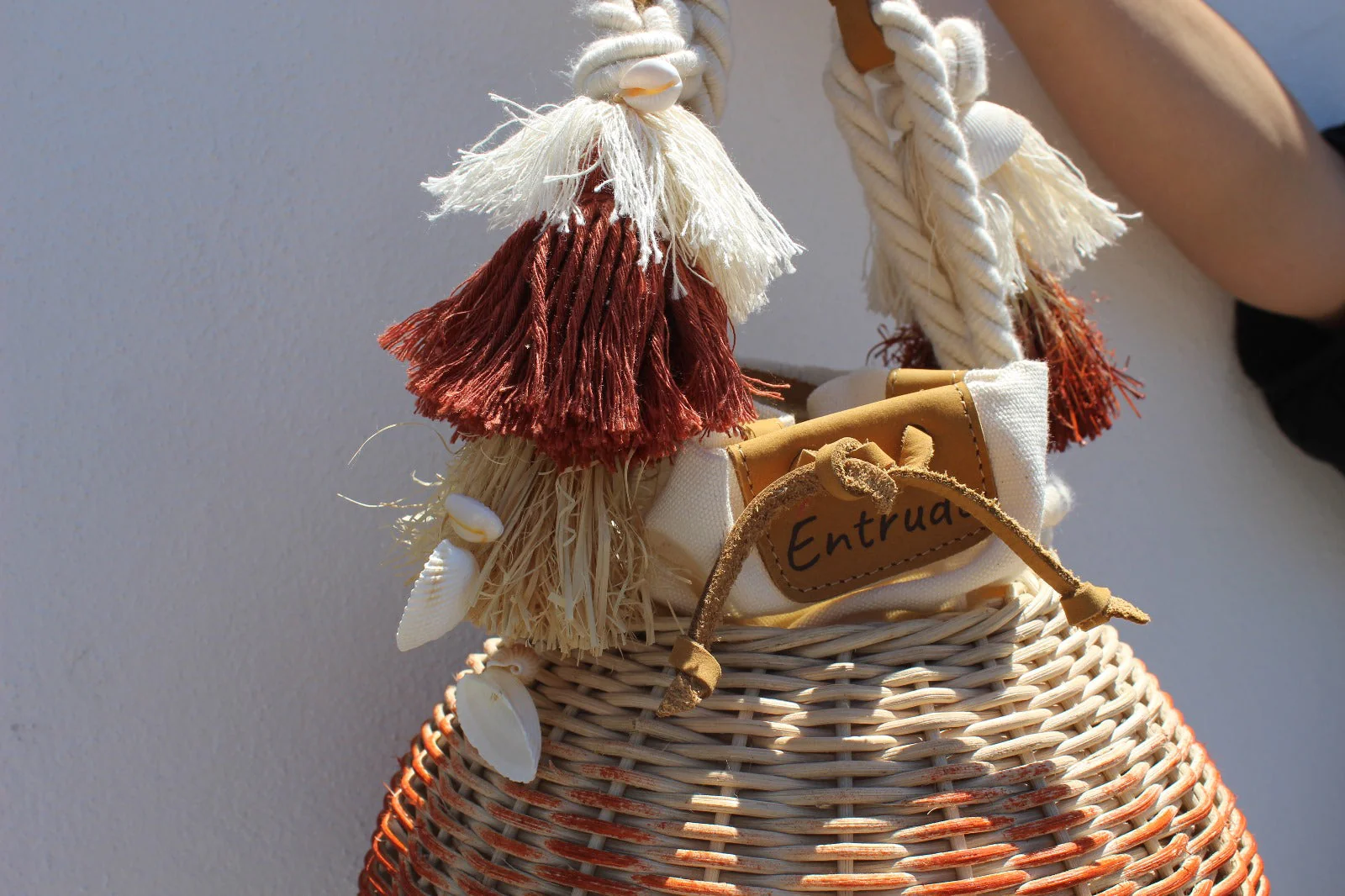 Entrudo | Cimbres Bucket Bag bamboo - Image 13