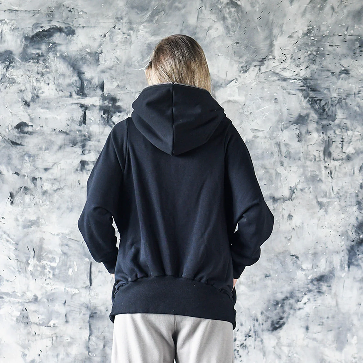 VeryMary | Darkness Hoodie Short - Image 4