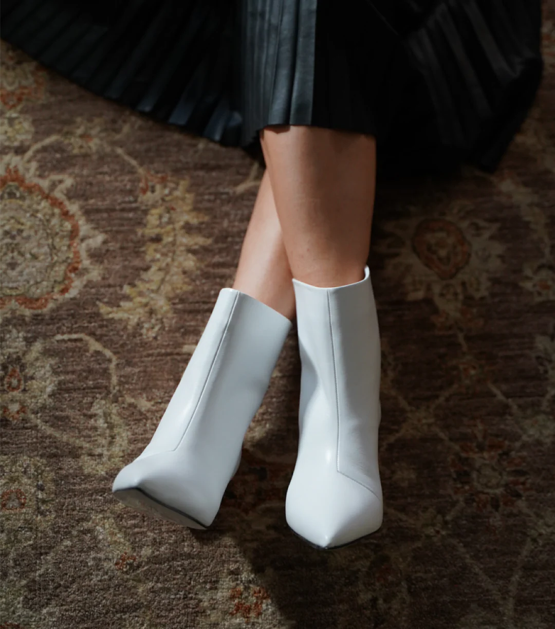 O2 Monde | Diana Boots white - Image 5