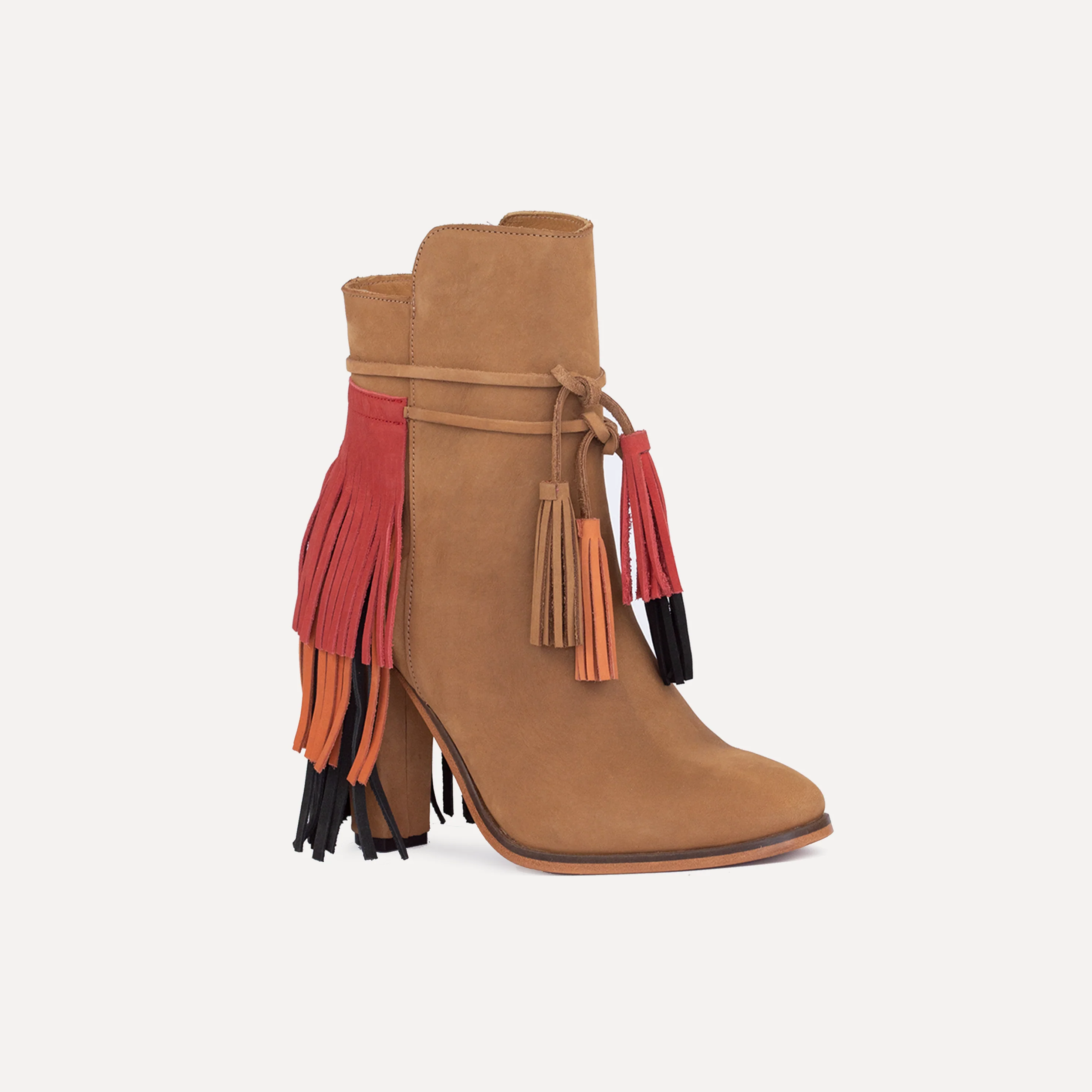 Entrudo | Lazarim High Heel Boots with fringes - Image 3