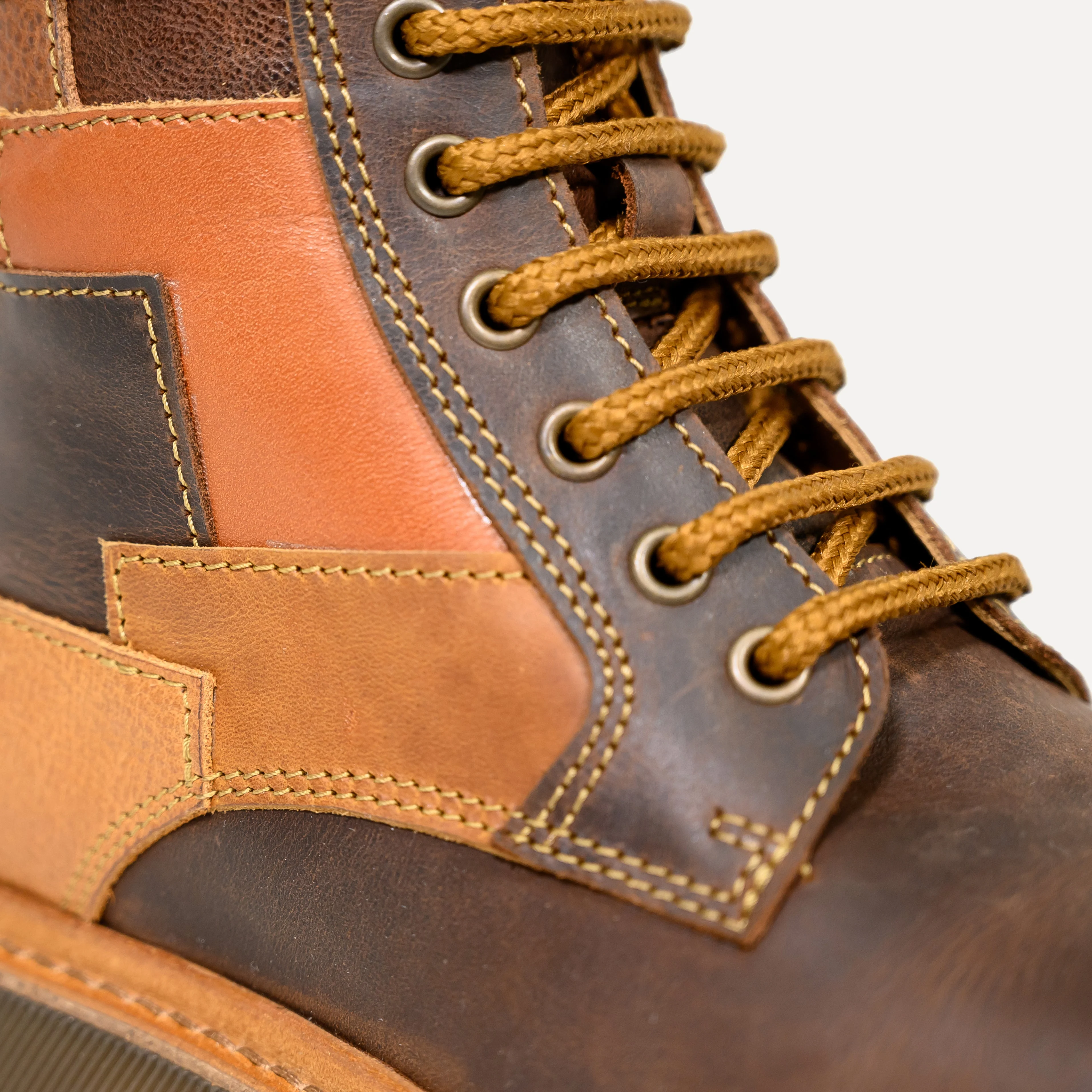 Entrudo | Paçó Patchwork Boots brown - Image 3