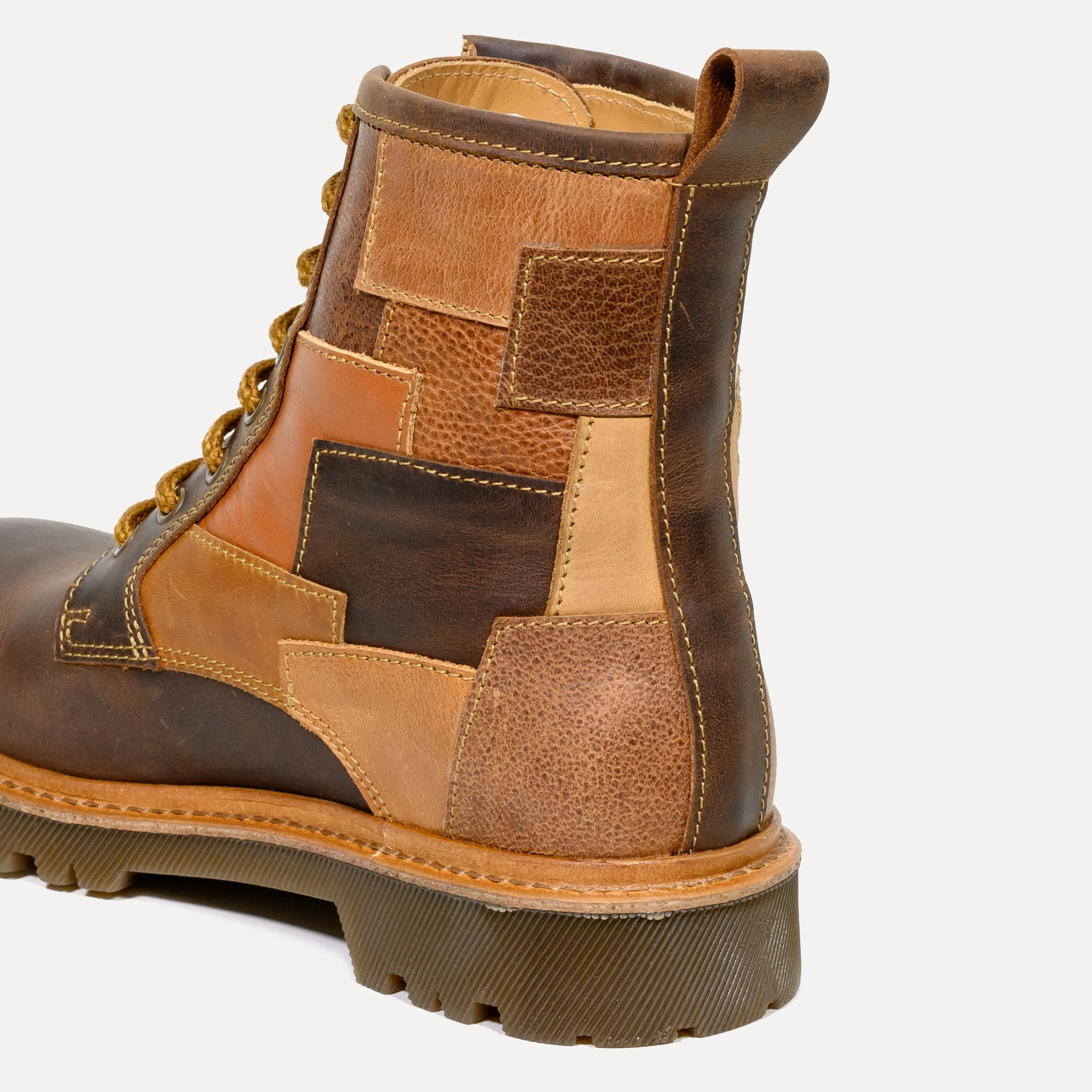 Entrudo | Paçó Patchwork Boots brown - Image 4