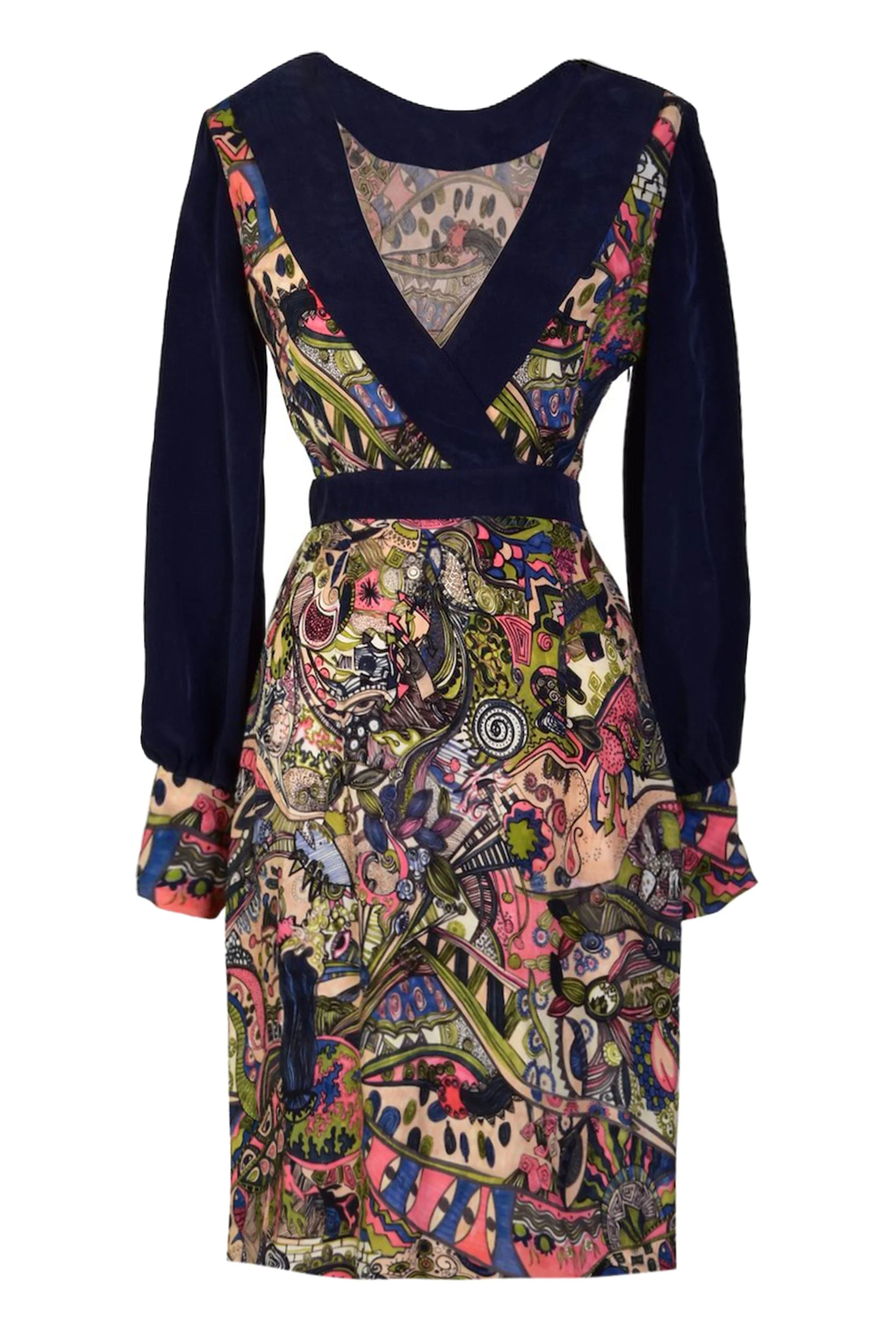 Sarvin | Aria Long Sleeve Mini Dress - Image 5