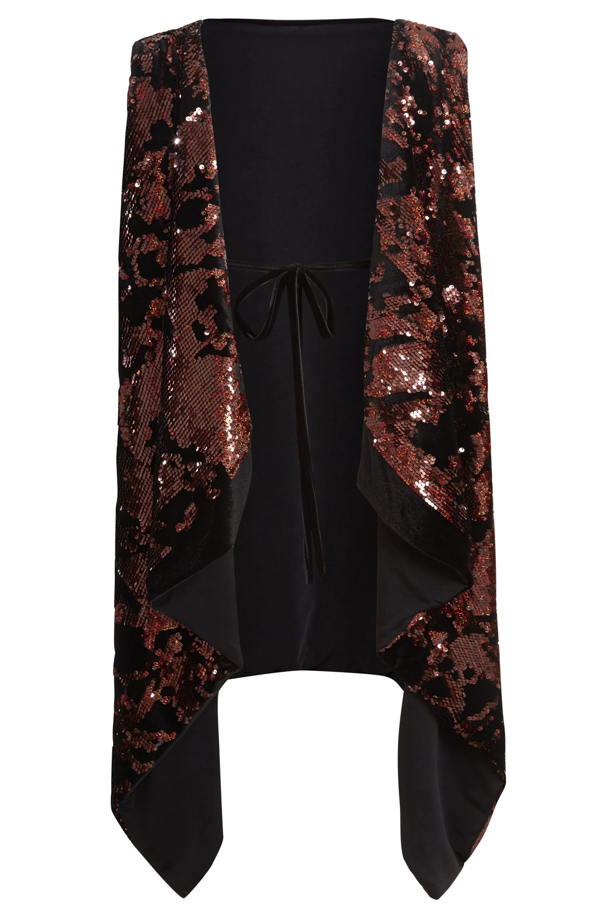 Sarvin | La Vita Brown Tie Back Top - Image 9