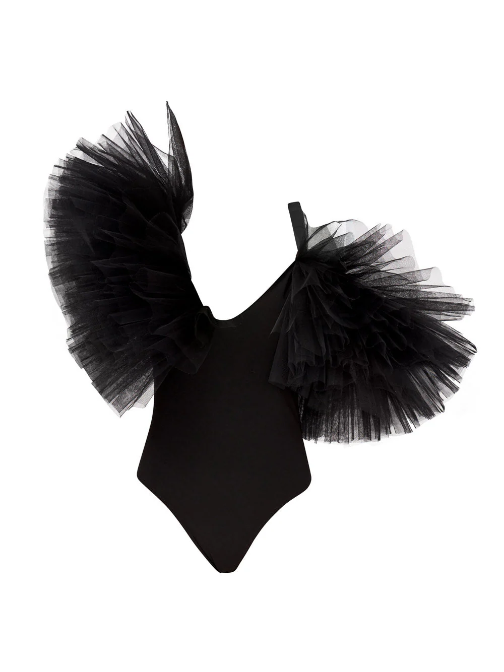 Liaaram | Signature Tulle-trimmed Bodysuit - Image 4