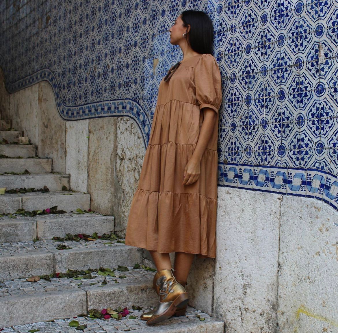 Entrudo | Talhas Cowboy Boots gold & silver - Image 7