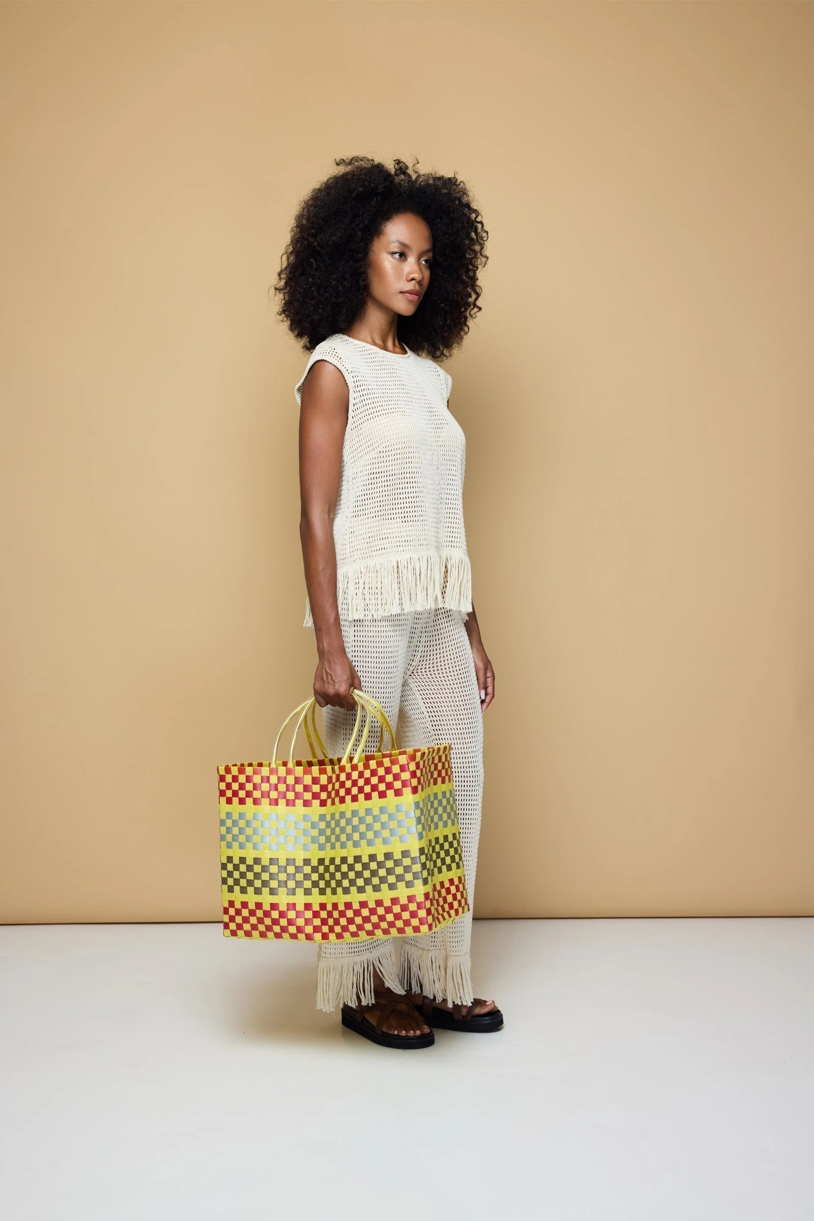 State Of Georgia I THE ERIKA KNITTED TOP - SOFT LATTE CREAM - Image 3